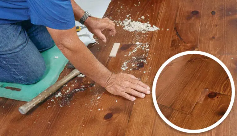 Professional hardwood floor repair